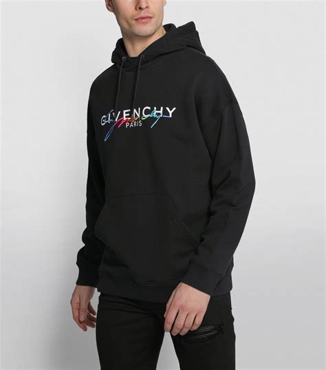 rainbow givenchy hoodie|reversible Givenchy black hoodie.